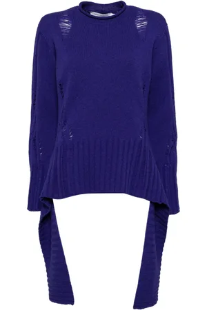 SIMONA CORSELLINI Drop-stitched jumper