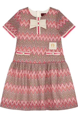 Aigner Woven-crochet dress