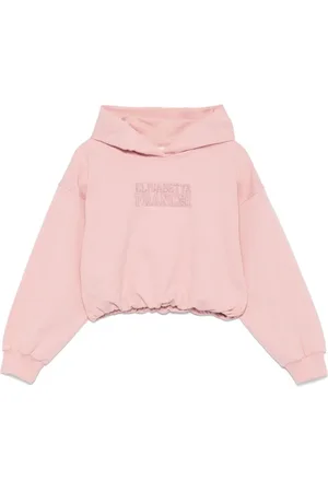 Elisabetta Franchi Logo-embroidered hoodie