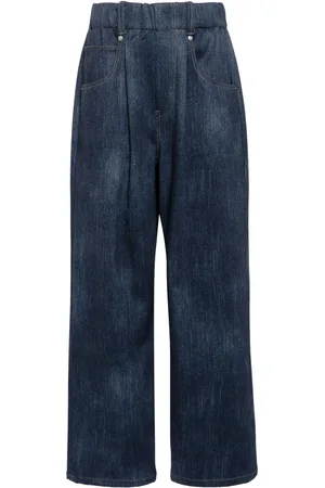 GOEN.J Denim wide-leg pants