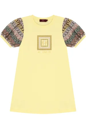 Aigner Logo-print jersey dress