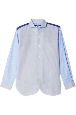 JUNYA WATANABE Patchwork striped cotton shirt