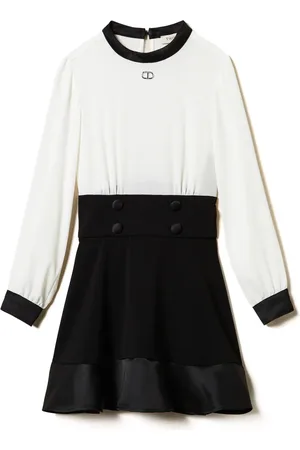 Twin-Set Logo-plaque dress