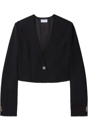 OFF-WHITE Single-breasted cropped blazer