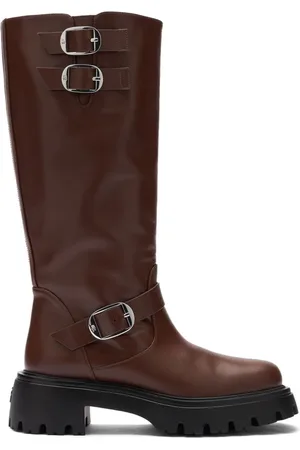 Stuart Weitzman 50mm Emerson Moto boots