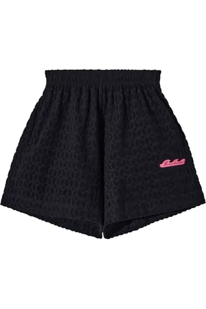 Monochrome Embroidered logo short shorts