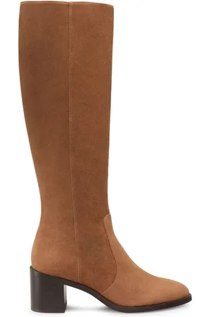 Stuart Weitzman 60mm Esme zip-up boots