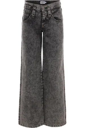 Vaquera Washed wide-leg jeans