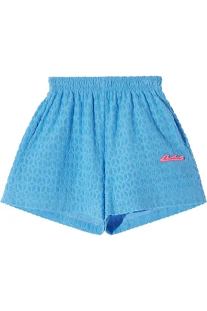 Monochrome Embroidered logo short shorts