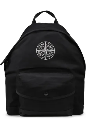 Stone Island Compass-embroidered backpack