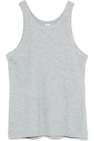 Totême Curved ribbed tank top