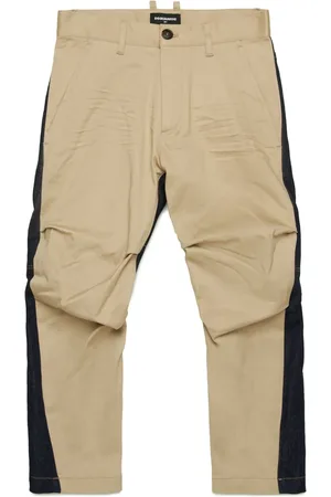 Dsquared2 Panelled straight-leg trousers