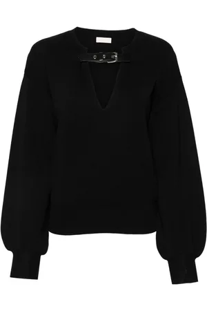 Liu Jo Buckle-strap sweater