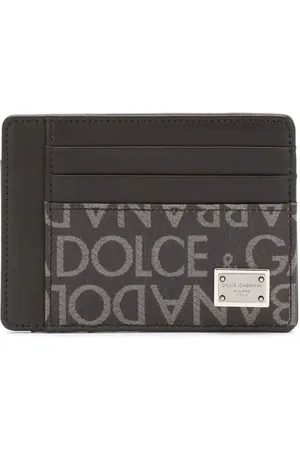 Dolce & Gabbana Coated jacquard card holder