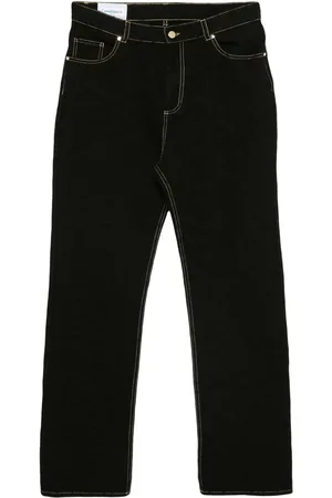 Casablanca Jacquard straight-leg jeans