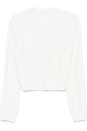 Alberta Ferretti Crew neck cardigan