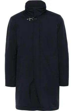 FAY Gancini-buckle coat