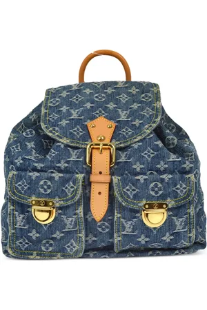 LOUIS VUITTON 2006 Monogram Denim backpack