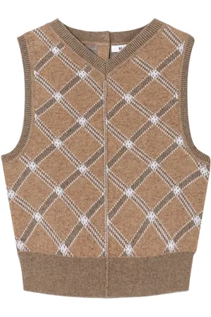 RE/DONE Pintuck knit vest