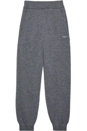 Msgm Embroidered-logo sweatpants