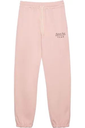 Msgm Logo-print organic cotton track pants