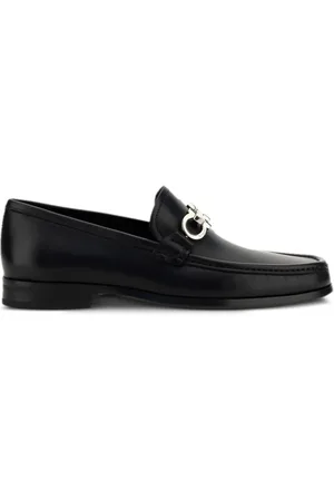 Salvatore Ferragamo Gancini Reversible Bit loafers