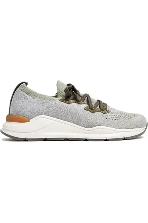 Brunello Cucinelli Cotton knitted sneakers