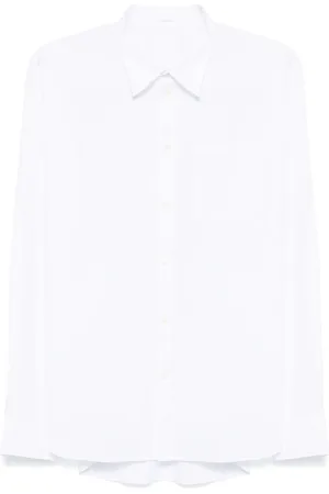 Helmut Lang Logo-rubberised shirt