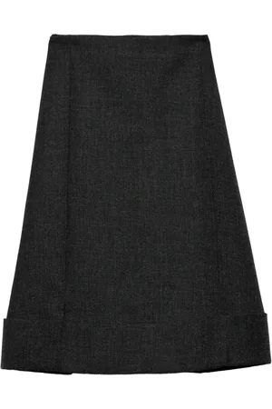 Prada A-line midi-skirt