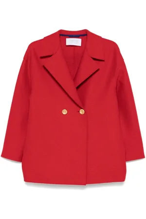 Harris Wharf London Drop-shoulder virgin wool coat