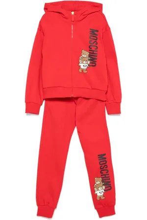 Moschino Teddy Bear-print tracksuit set