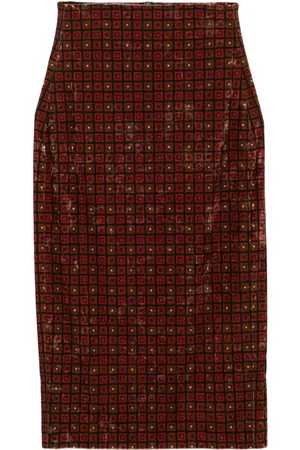PIERRE-LOUIS MASCIA Ranat midi skirt