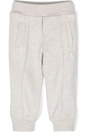 Brunello Cucinelli Teddy bear-patch mélange track pants
