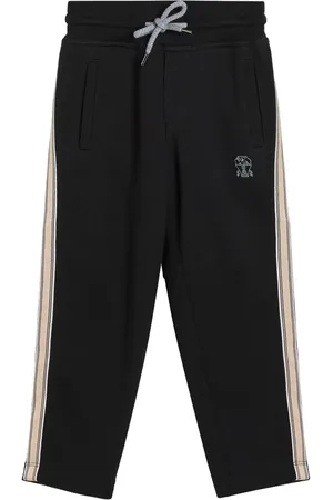 Brunello Cucinelli Grosgrain trim tracksuit bottoms