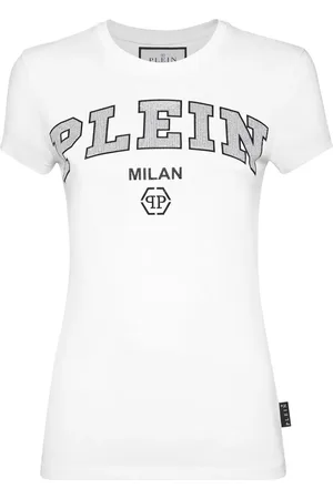 Philipp Plein Crystal-logo cotton t-shirt