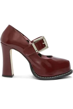 Msgm High-heel buckled pumps
