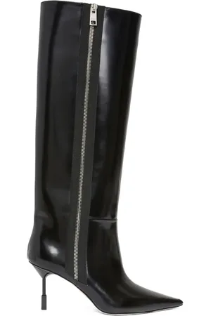 Msgm Pointed-toe leather boots