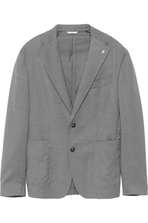 Manuel Ritz Brooch-detail blazer