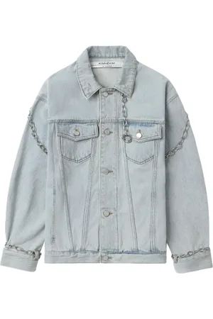 KIMHEKIM Chain-link detailing denim jacket
