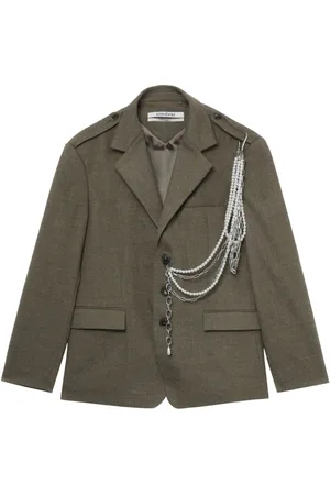 KIMHEKIM Chain-link detailing blazer