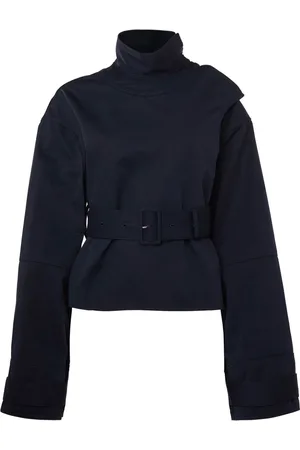 J.W.Anderson Wrap cotton trench jacket