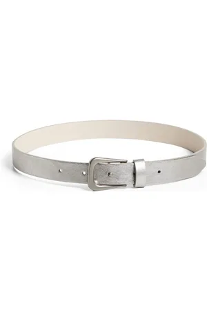 Brunello Cucinelli Textured leather belt