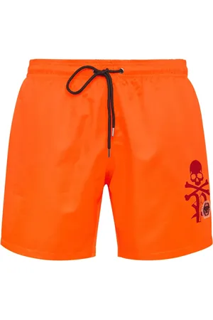 Philipp Plein Logo-print swim shorts