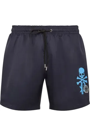 Philipp Plein Logo-print swim shorts