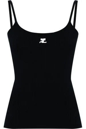 Courrèges Reedition ribbed tank top