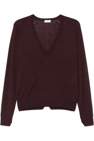 Lanvin Pointelle-trim sweater