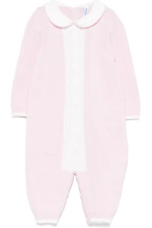 SIOLA Cable knit-detailed romper