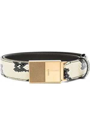 Khaite Snakeskin-effect belt