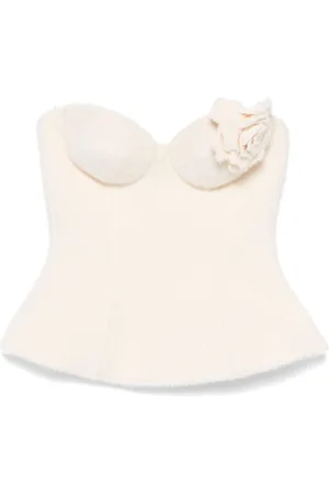 GIUSEPPE DI MORABITO Knitted bustier top