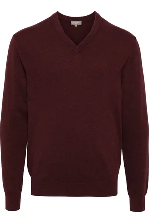 N.PEAL Burlington v-neck jumper